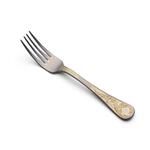 Вилка десертная 17,5 см матовая с золотом Lord Vintage Style P.L. Proff Cuisine [12] 
