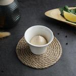 Соусник  70 мл d 7 см h4,8 см Mini Mix круглый белый фарфор P.L. Proff Cuisine [6]