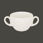 Бульонница с двумя ручками RAK Porcelain Barista 280 мл, h 6,3 см