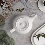 Чайник 670 мл d 14 см h8,5 см белый фарфор NEW P.L. Proff Cuisine [1]