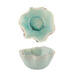 Салатник  450 мл 14*13,8 см h7 см емкость для закусок Sea Blue Flower Frutti di Mare P.L. [1]