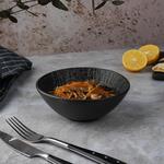 Салатник 450 мл d 16 см h5,5 cм cм Black Raw Wood P.L. Proff Cuisine [4]