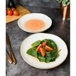 Салатник 450 мл d 21,5 см h3,8 см оранжевый фарфор "The Sun Eco" P.L. Proff Cuisine [6]