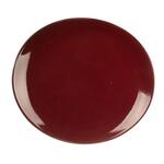 Блюдо овальное 25*22,5 см h2,4 см Evolution Dark Red P.L. Proff Cuisine [1]
