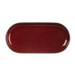 Блюдо овальное 29,5*14 см h2,6 см Evolution Dark Red P.L. Proff Cuisine [1]