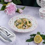 Тарелка глубокая 275 мл d 23 cм h3,7 см для пасты La Vie En Rose Noble [6]