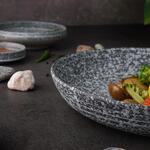 Салатник 1200 мл d 25 см h4,5 см Stone Untouched Taiga P.L. Proff Cuisine [1]