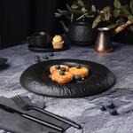 Блюдо круглое d 26,5 см h3,3 см Black Raw Stellar P.L. Proff Cuisine [1]