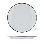 Тарелка d 26 см h2,3 см Blue Rim эмалированая сталь SUNNEX [1]