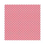 Упаковочная бумага "Красная клетка", 31*38 см, жиростойкий пергамент 32 г/см2, 1000 шт/у
