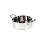 Кастрюля для подачи 13,4 см h5 см 625 мл круглая нерж. P.L. Proff Cuisine