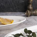 Блюдо овальное 40*16 см h3,5 см белое фарфор P.L. Proff Cuisine [1]