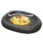 Блюдо овальное 28*22 см h6 см Organic Black P.L. Proff Cuisine [3]