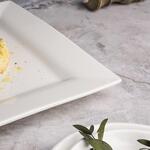 Тарелка 29*29 см h3 см квадратная белая фарфор P.L. Proff Cuisine [6]