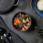 Салатник  330 мл d 11,4 см h5,7 см емкость для закусок Aqua Blue P.L. Proff Cuisine [6]
