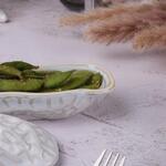 Блюдо для подачи 15*5,9 см h7/3,5 см 130 мл с крышкой Groundnut Gray Frutti di Mare P.L. [1]