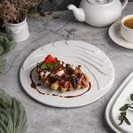 Тарелка d 26 см h3/1 см Oyster борт лесенка белая фарфор P.L. Proff Cuisine [2]