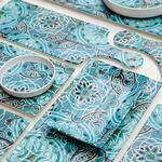 Блюдо 53*16,2*1,7 см прямоуг. Damask Blue пластик меламин P.L. Proff Cuisine