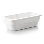Гастроемкость 1/3 h100 мм пластик меламин 320*170*100 мм 4,1 л White P.L. Proff Cuisine