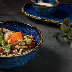 Салатник  310 мл d 11,7 см h5,6 см емкость для закусок Aqua Blue P.L. Proff Cuisine [6]