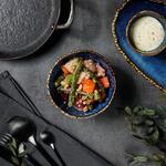 Салатник  310 мл d 11,7 см h5,6 см емкость для закусок Aqua Blue P.L. Proff Cuisine [6]