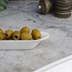 Блюдо овальное 20,5*3,5 см h2,8 см для оливок белое фарфор P.L. Proff Cuisine [6]