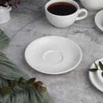Чайная пара 290 мл белая d 9,6 см h6,2 см фарфор  P.L. Proff Cuisine [4]