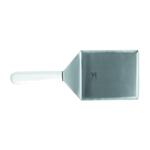 Лопатка 15*13 см острые края 32,5 см нерж. с пласт. ручкой черная Proff Chef Line