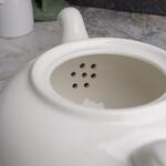 Чайник 850 мл d 15,5 см h9,5 см белый фарфор NEW P.L. Proff Cuisine [1]