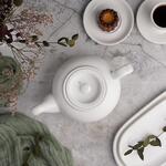Чайник 850 мл d 15,5 см h9,5 см белый фарфор NEW P.L. Proff Cuisine [1]