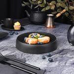 Блюдо круглое d 20 см h4 см Smooth Black Raw Stellar P.L. Proff Cuisine [4]