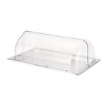 Поднос для выкладки 53*32,5*19 см нерж. с пласт. Roll-top крышкой SUNNEX