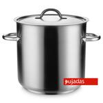 Кастрюля 16,5 л котел 28*28 см с крышкой нерж. 18/10 ИНДУКЦИЯ Pujadas Испания