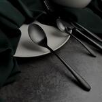 Ложка столовая 21 см матовая черный цвет PVD Alessi-Black P.L. [12]