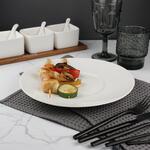 Тарелка d 25,5 см h3 см с широкими полями белая фарфор P.L. Proff Cuisine [6]