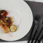 Тарелка d 25,5 см h3 см с широкими полями белая фарфор P.L. Proff Cuisine [6]
