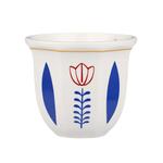 Чашка 200 мл кофейная без ручки Flower Barista d 8,5 см h7,8 см P.L. Barbossa [1] 
