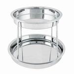Этажерка 2 яруса d 22,5/28,5 см для подачи морепродуктов, P.L. Proff Cuisine