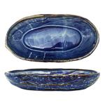 Блюдо овальное 44,5*27 см h10 см глубокое 4 л Aqua Blue Style Buffet P.L. [1] 
