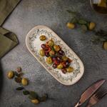 Блюдо овальное 20,5*9,5 см h2,5 см емкость для закусок с бортом Oliva By Bone Innovation [6]