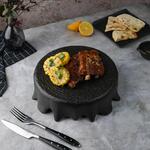 Блюдо круглое для подачи d 25 см h6,5 см Black Raw Wood P.L. Proff Cuisine [6]