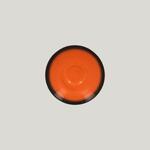 Блюдце RAK Porcelain LEA Orange 13 см, к чашке 81223538 (оранжевый цвет)