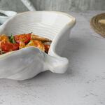 Салатник 325 мл 24,5*16 см h7 см Gray Shell Frutti di Mare P.L. [1]