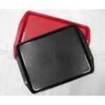 Поднос 45,5*35,6*2,2 см красный Fast-Food пластик P.L. - BarWare