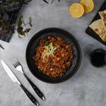 Салатник  950 мл d 20 см h5,5 cм Black Raw Wood P.L. Proff Cuisine [6]