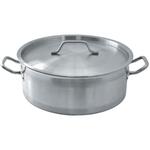 Кастрюля 10 л котел 32*12 см Kitchen Staff низкий с крышкой нерж. ИНДУКЦИЯ P.L. Proff Cuisine