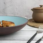 Салатник  800 мл d 23 см h5,5 cм Blue Matt New Brown Taiga P.L. [1]