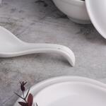 Ложка для мисосупа 15 см белая фарфор P.L. Proff Cuisine [10]