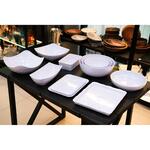 Салатник 2000 мл 30*6,5 см круглый White пластик меламин P.L. Proff Cuisine