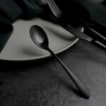 Ложка чайная 14,3 см матовая черный цвет PVD Alessi-Black P.L. [12]